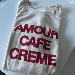 Sezane NWT crewneck sweatshirt